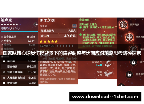 国家队核心球员伤停背景下的阵容调整与长期应对策略思考路径探索